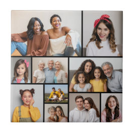 独自のフォトコラージュを作成 タイル