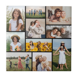 独自のフォトコラージュを作成 タイル