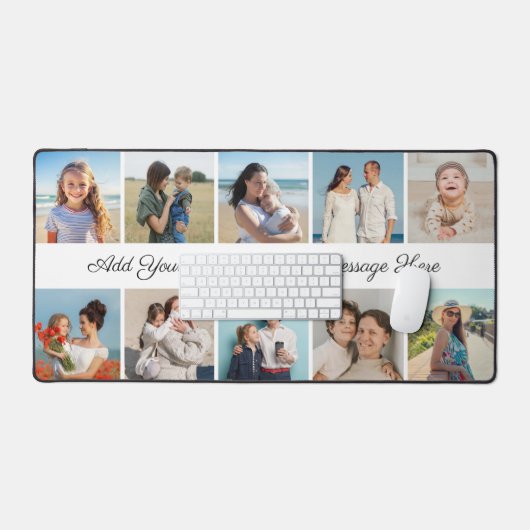 独自のフォトコラージュを作成 デスクマット (キーボード&マウス)