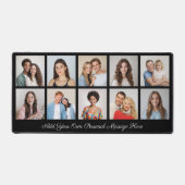 独自のフォトコラージュを作成 デスクマット (正面)