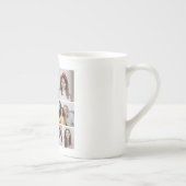 独自のフォトコラージュを作成 ボーンチャイナマグカップ (右)