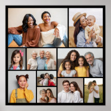 独自のフォトコラージュを作成