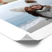 独自のフォトコラージュを作成 ポスター (角)