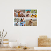 独自のフォトコラージュを作成 ポスター (キッチン)