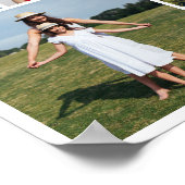 独自のフォトコラージュを作成 ポスター (角)