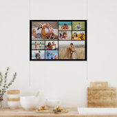 独自のフォトコラージュを作成 ポスター (キッチン)