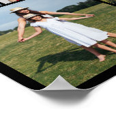 独自のフォトコラージュを作成 ポスター (角)