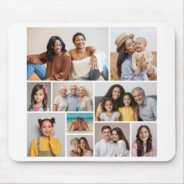 独自のフォトコラージュを作成 マウスパッド