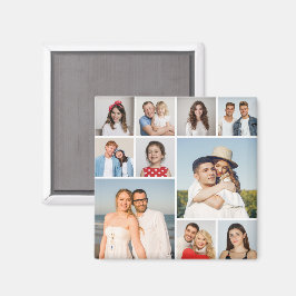 独自のフォトコラージュを作成 マグネット