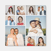 独自のフォトコラージュを作成 マグネット (正面)