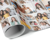 独自のフォトコラージュを作成 ラッピングペーパー (ロールコーナー)