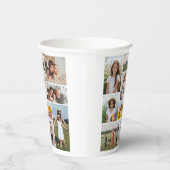独自のフォトコラージュを作成 紙コップ (右)