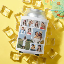 独自のフォトコラージュを作成 缶クーラー