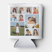 独自のフォトコラージュを作成 缶クーラー (正面)