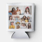 独自のフォトコラージュを作成 缶クーラー (正面)