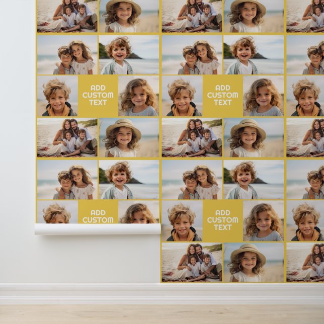 独自のフォトコラージュを作成 – 6枚の写真と文字 壁紙 (アプリケーション)