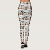 独自のフォトコラージュを作成 – 9枚の写真 レギンス (裏面)