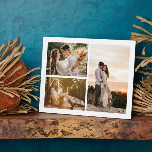 独自のフォトコラージュカスタムを追加する3 フォトプラーク (側面)