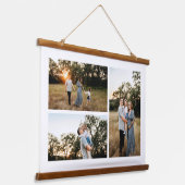 独自のフォトコラージュカスタムを追加する3 吊り下げ型タペストリー (傾斜あり)