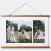 独自のフォトコラージュカスタムを追加する3 吊り下げ型タペストリー (正面)