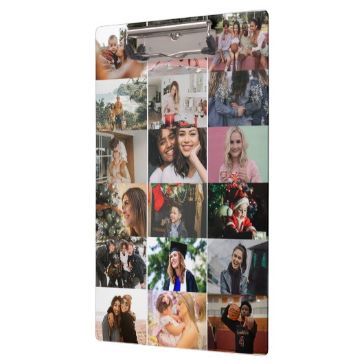 独自のフォトコラージュカスタム18枚の写真を作成する クリップボード (左)