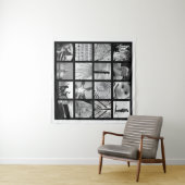 独自のフォトコラージュデザインタペストリーアート タペストリー (インサイチュ(横))