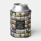 独自のフォトコラージュパーソナライズされたを作成する 缶クーラー (缶正面)