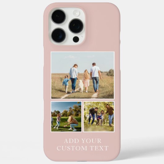 独自のフォトコラージュパーソナライズされたを作成する Case-Mate iPhoneケース (裏面)