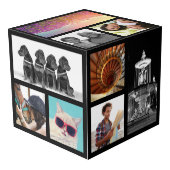 独自のフォトコラージュフォトキューブの作成 フォトキューブ (裏面アングル)