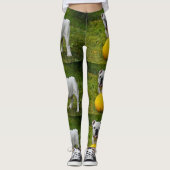 独自のフォトコラージュ6枚の写真を作成 レギンス (正面)