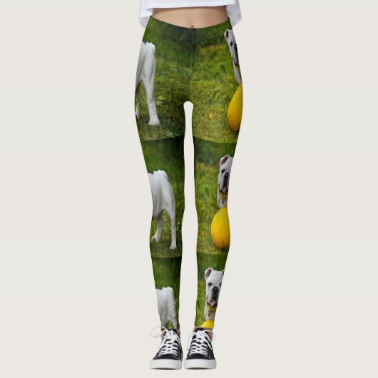 独自のフォトコラージュ6枚の写真を作成 レギンス (正面)