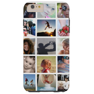 独自のフォトコラージュiPhone 6 Plusケースの作成 Tough iPhone 6 Plus ケース