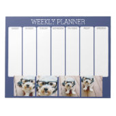 独自のフォトコラージュNavy 4写真の作成 ノートパッド (正面)