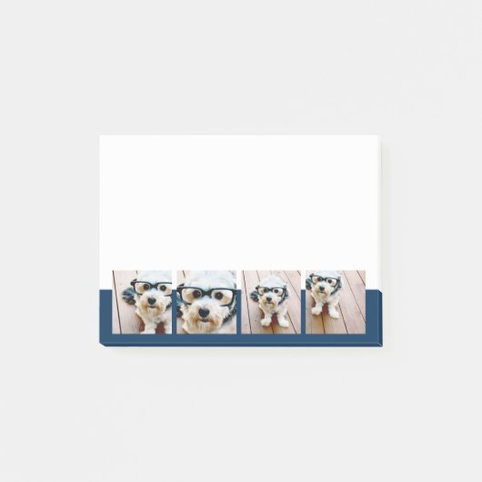 独自のフォトコラージュNavy 4写真の作成 ポストイット (正面)