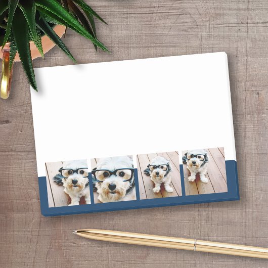 独自のフォトコラージュNavy 4写真の作成 ポストイット