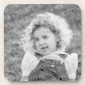 独自のフォトコースターカスタムを作成する コースター (正面)