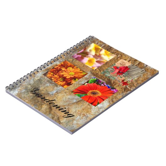 独自のフォトノートブックを作成する ノートブック (左側)