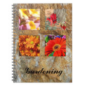 独自のフォトノートブックを作成する ノートブック (正面)