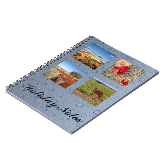 独自のフォトノートブックを作成する ノートブック (左側)