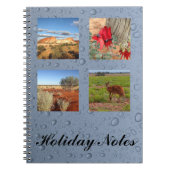 独自のフォトノートブックを作成する ノートブック (正面)