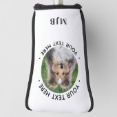 独自のフォトパターカスタムを作成パーソナライズされたする ゴルフヘッドカバー (回転90)