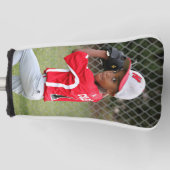 独自のフォトパターカスタムヘッドカバーを作成する ゴルフヘッドカバー (正面)