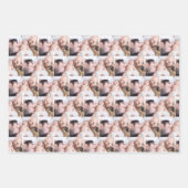 独自のフォトパターカスタムンを作成する ラッピングペーパーシート (正面2)