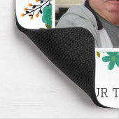 独自のフォトフレームの作成フローラマウスパッド マウスパッド (コーナー)