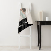 独自のフォトブラックを作パーソナライズされた成 シェルパブランケット (インサイチュ)