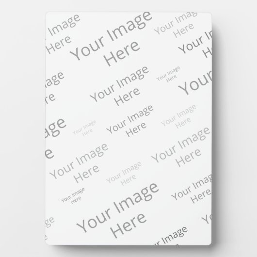 独自のフォトプラカスタムークを作成する フォトプラーク (正面)