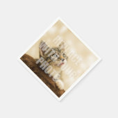 独自のフォトペーパーナプキンの作成 スタンダードカクテルナプキン (角)