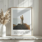 独自のフォトポスター引用文の作成 ポスター