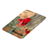 独自のフォトマグネットを作成する マグネット (左側)