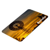 独自のフォトマグネットを作成する マグネット (左側)